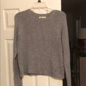 Hollister cropped sweater